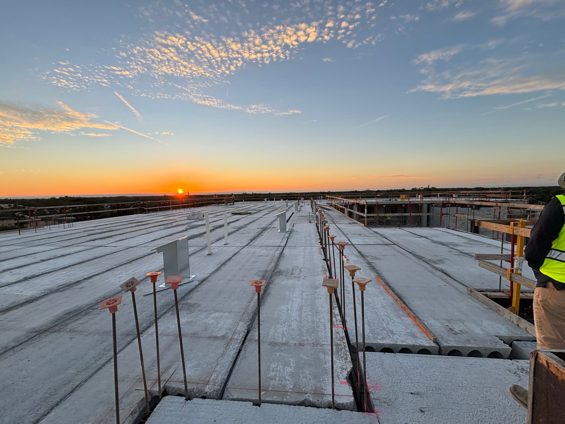 Elite Permits project at sunset