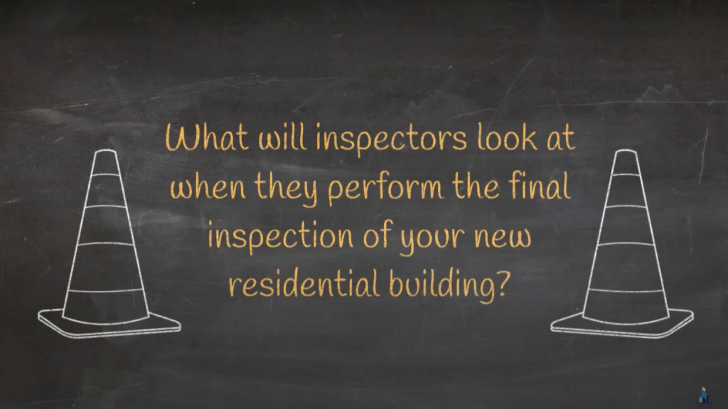 What do inspectors look in new homes ?